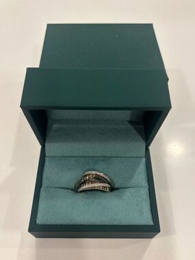 Le Vian 14 Carat Gold, 1 1/2 Diamond Ring Covered in Chocolate & Nude Diamonds